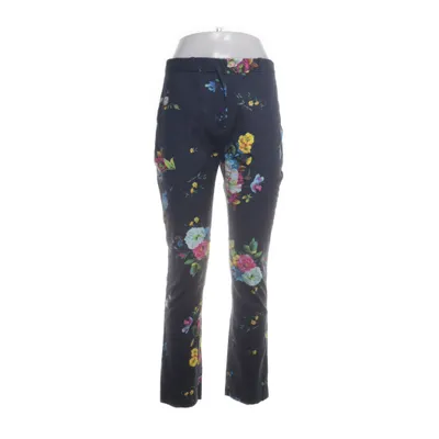Pantalon (Bleu, Multicolore) de Erdem Coton, Élasthane, Viscose