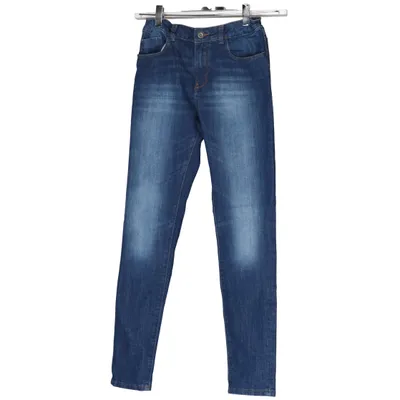 Spijkerbroek (Blauw) van Zara Girls Casual Collection Katoen, Elastaan, Polyester