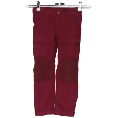 Friluftsbyxor (Röd) från Lundhags Ekologisk bomull, Polyuretan, Återvunnen polyester