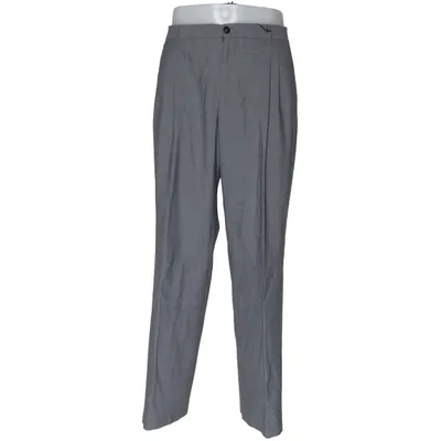 Suit pants (Gray) from Zara Elastane, Polyester, Wool