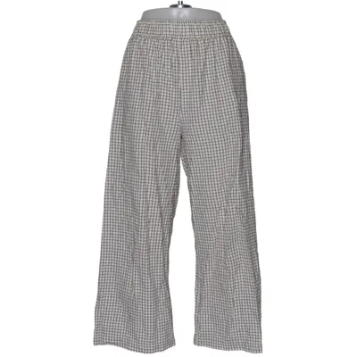 Palazzohose (Weiß, Schwarz) von Abricot Coco Bio-Baumwolle