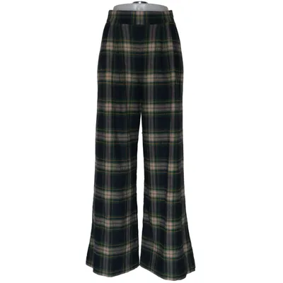 Palazzohose (Blau, Grün, Beige) von Sézane Acryl, Elasthan, Polyamid, Polyester, Viskose, Wolle