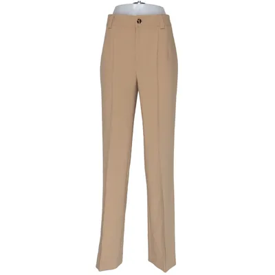 Stoffhose (Beige) von Zara Elasthan, Polyester, Viskose