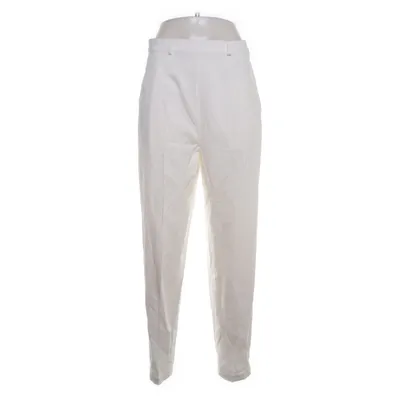 Pantalon (Blanc) de MaxMara Coton, Viscose
