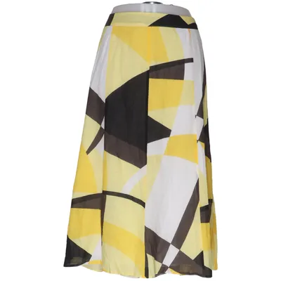 Jupe (Jaune, Noir, Blanc) de Samoon Coton