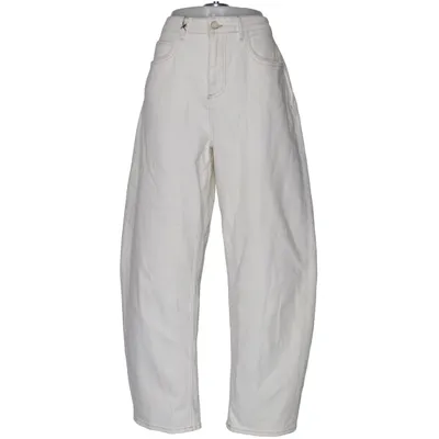 Jeans (White) from Fabienne Chapot Elastane, Organic cotton