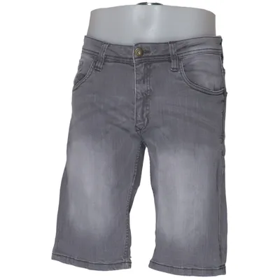 Denim shorts (Grijs) van Much More