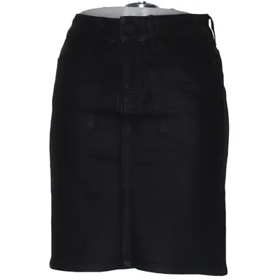 Denim skirt (Black) from Karl Lagerfeld Cotton, Elastane