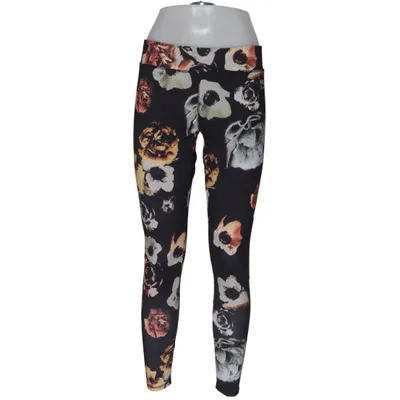 Sports tights (Black, Multicolored) from MLY Sports Elastane, Polyester