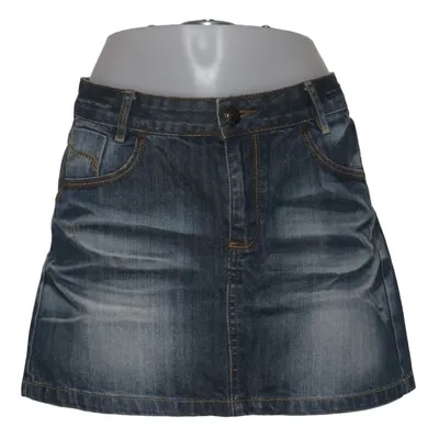 Denim skirt (Blue) from Colours Of The World Cotton