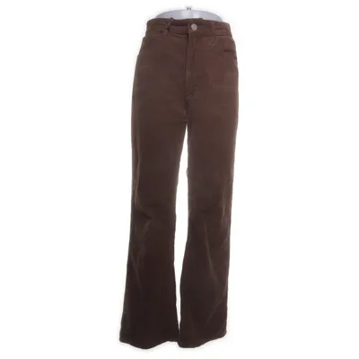 Corduroy broek (Bruin) van Zara