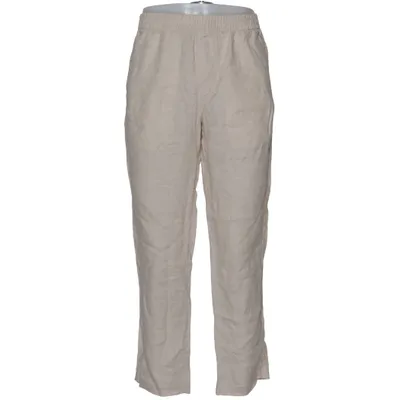 Pantalon (Beige) de H&M Lin, Coton, Polyester