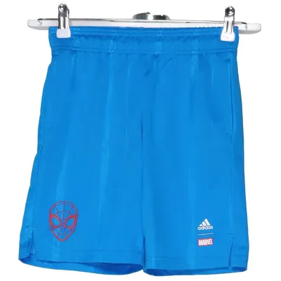Trainingsshorts (Blauw) van Adidas x Marvel Gerecycled polyester