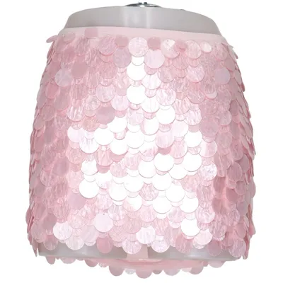 Skirt (Pink) from White Fox Acrylic, Elastane, Polyester