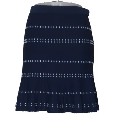 Jupe (Bleu) de Sandro Polyamide, Viscose
