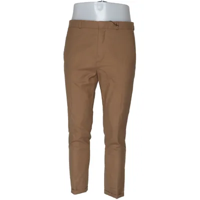 Pantalon (Marron) de Morris & Co x H&M Coton, Élasthane, Polyester, Viscose, Laine