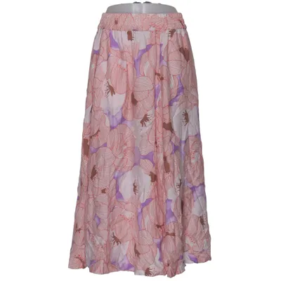 Jupe longue (Blanc, Multicolore) de CKS Polyamide, Viscose