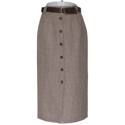 Skirt (Brown) from Jacques Vert Polyester