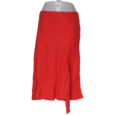 Omlottkjol (Röd) från Anna Riska Linne, Viskos