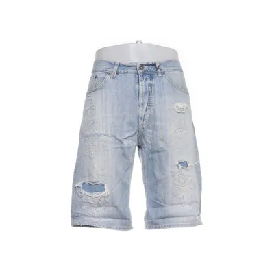 Short en jean (Bleu) de Dondup Coton, Polyester