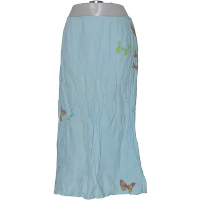 Maxi skirt (Blue, Multicolored) from 120% Linen