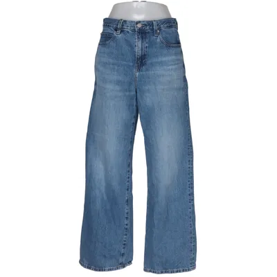 Jeans (Blå) från Uniqlo Bomull, Polyester