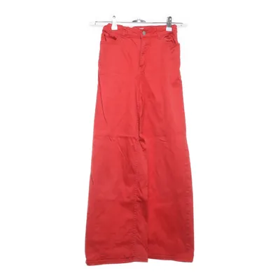 Jeans (Röd) från Lindex Bomull, Elastan