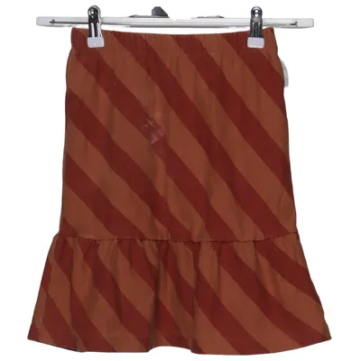 Skirt (Red, Brown) from Minories Cotton, Elastane