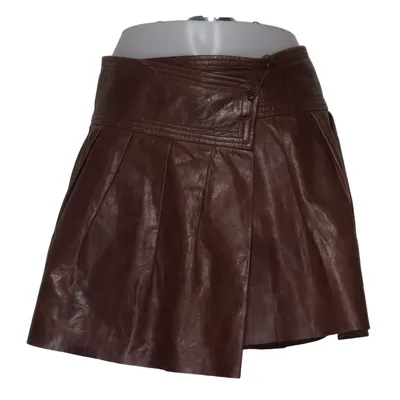 Leren rok (Bruin) van Diane von Furstenberg Leer