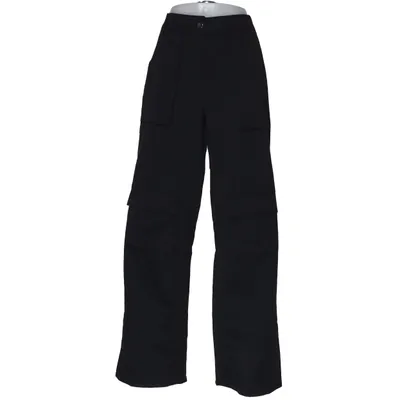 Cargobyxor (Svart) från PrettyLittleThing Polyester
