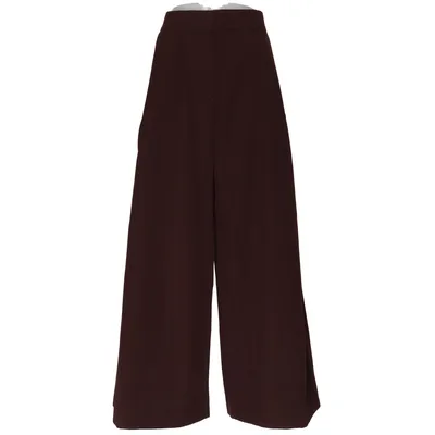 Pantalon patte d'éléphant (Marron) de COS Polyester, Laine