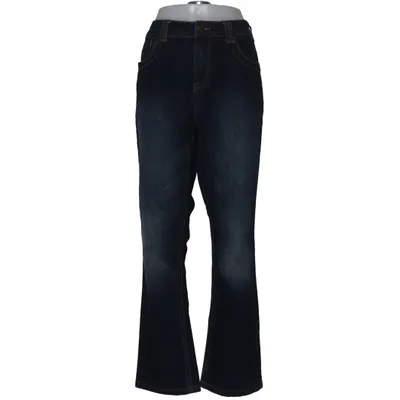 Jean (Nille) de Denim Identity by Zizzi Coton, Élasthane, Polyester