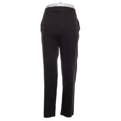 Kostuumbroek (Bruin) van Zara Origins Wol, Viscose