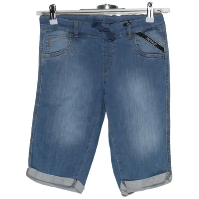 Denim shorts (Blauw) van Villervalla Katoen, Elastaan