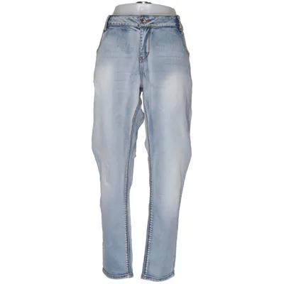 Jean (Bleu) de Honey B Blue Coton, Élasthane