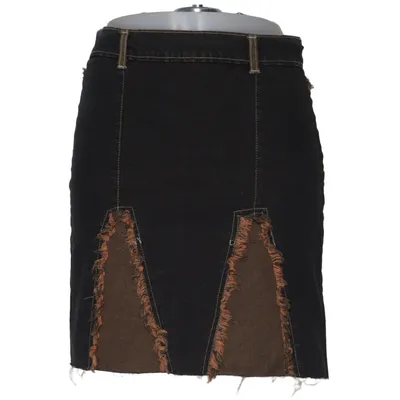 Denim skirt (Black, Brown) from Martin