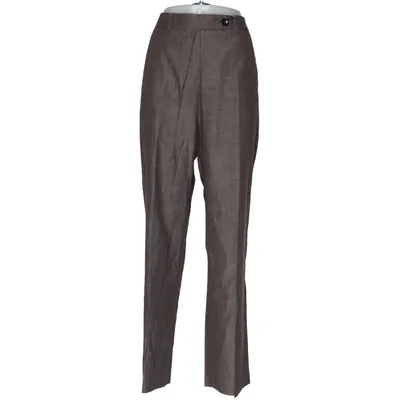 Pantalon de costume (Marron) de René Lezard Coton, Élasthane, Polyester, Viscose, Laine