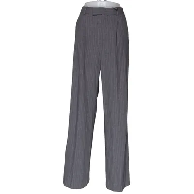 Kostymbyxor (Grå, Vit) från Mango Elastan, Polyester, Viskos