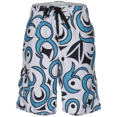 Shorts de bain (Bleu, Blanc, Noir) de Batistini Polyester