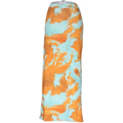 Maxi rok (Oranje, Turquoise, Meerkleurig) van Public Desire Elastaan, Polyester