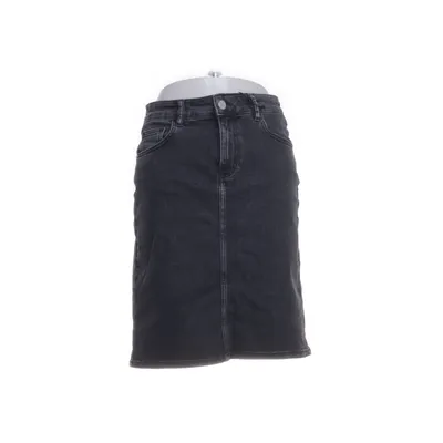 Spijkerrok (Zwart) van Knowledge Cotton Apparel Organisch katoen, Elastaan