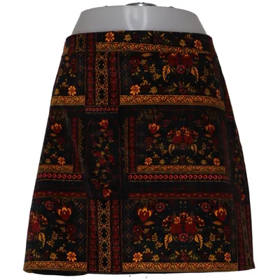 Skirt (Black, Red, Yellow) from H&M Coachella Cotton, Elastane
