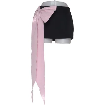 Rok (Zwart, Roze) van Oh Polly Elastaan, Polyamide, Polyester