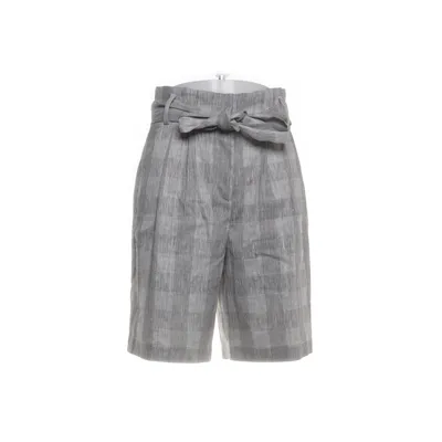 Short (Noir, Blanc) de More & More Élasthane, Lin, Polyester, Viscose