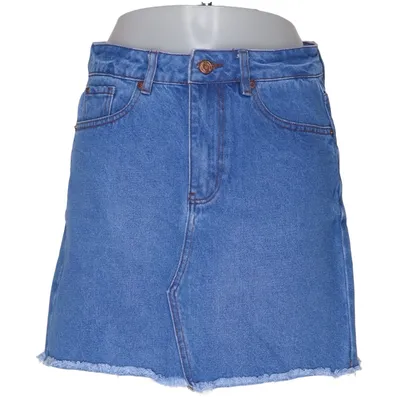 Denim skirt (Blue) from New Look Denim Cotton