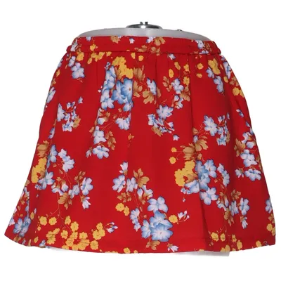 Jupe (Rouge, Multicolore) de Beginning Boutique Polyester