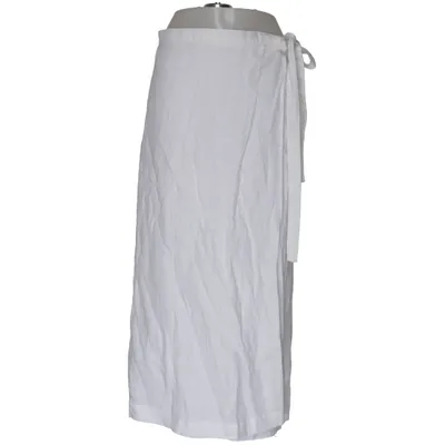 Jupe portefeuille (Blanc) de Part Two Lin