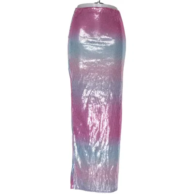 Maxi rok (Roze, Blauw, Meerkleurig) van PrettyLittleThing Polyester