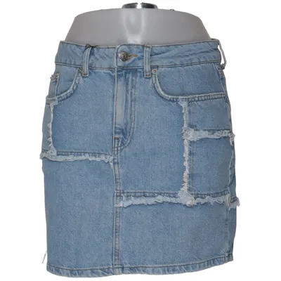 Jupe en jean (Bleu) de Melissa Bentsen x NA-KD Coton, Polyester