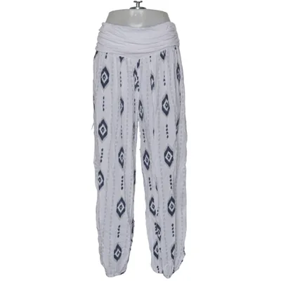 Harembroek (Wit, Blauw) Elastaan, Viscose